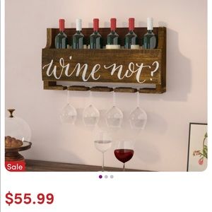 NWT wine rack